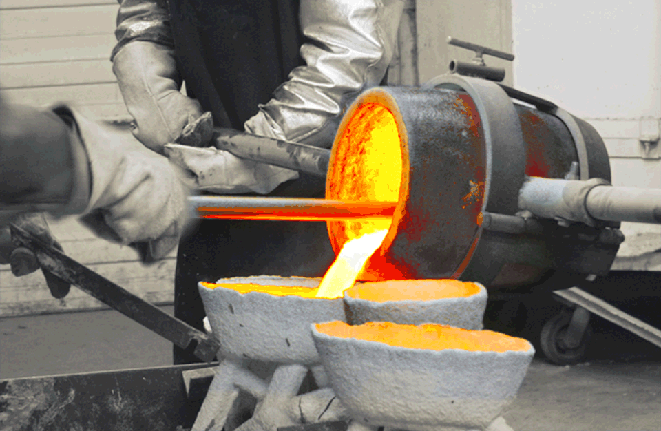 The Maiden Foundry making bronze casitng - art, sculptures, monuments, statues and other stuff
